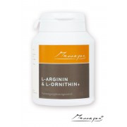 Mannayan L-Arginin & L-Ornithin + (60 capsules) Mannayan L-Arginin & L-Ornithin + (60 capsules)